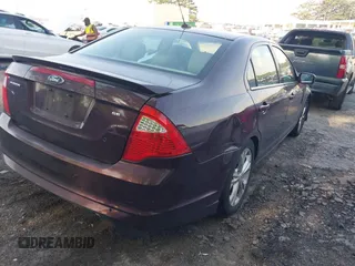 2012 Ford Fusion SE with VIN 3FAHP0HA7CR222475, listed as a IAAI auction lot 41795985 with 112,462 mi miles. Bid and sale history available at carsss.com. Image 4.