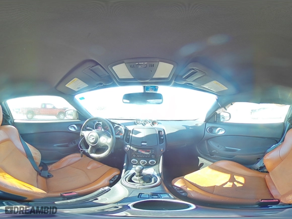 2019 Nissan 370Z Coupe with VIN JN1AZ4EH3KM421550, listed as a Copart auction lot 87375404 with 47443 miles and Salvage Title. Bid and sale history available at carsss.com. Image 14.
