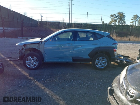 2024 Hyundai Kona SE with VIN KM8HACAB2RU148167, listed as a IAAI auction lot 41281919 with 4,612 mi miles. Bid and sale history available at carsss.com. Image 15.