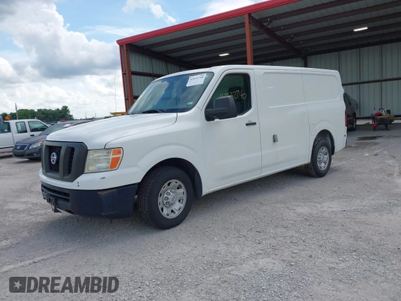 2012 Nissan NV SV with VIN 1N6AF0KY6CN105555, listed as a IAAI auction lot 42632740 with 125,092 mi miles and . Bid and sale history available at DreamBid. Image 2.