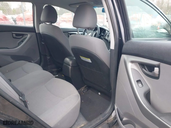 2014 Hyundai Elantra SE with VIN 5NPDH4AE0EH540812, listed as a IAAI auction lot 41989932 with NaN miles. Bid and sale history available at carsss.com. Image 8.