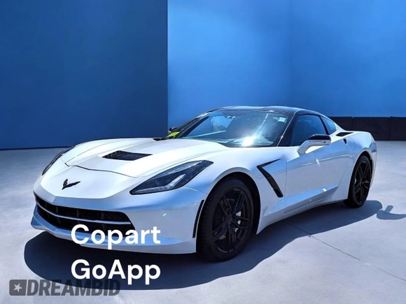 2014 Chevrolet Corvette 2LT with VIN 1G1YC2D77E5108969, listed as a Copart auction lot 48627555 with 37,580 mi miles and Clean Title. Bid and sale history available at carsss.com. Image 2.