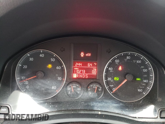 2008 Volkswagen Jetta S с VIN 3VWJZ71K68M168573, выставлен на аукционе Copart как лот 55776955 с пробегом 110 273 миль миль и Списание • Salvage title. История ставок и продаж доступна на DreamBid. Изображение 9.