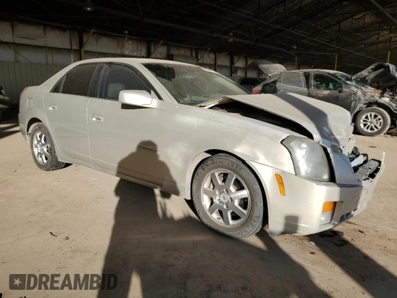 2007 Cadillac CTS with VIN 1G6DM57T670106775, listed as a Copart auction lot 88578285 with 119,425 mi miles and Salvage title. Bid and sale history available at DreamBid. Image 4.