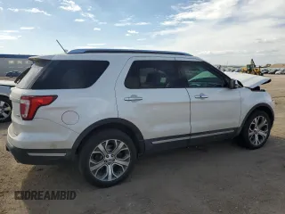 2019 Ford Explorer Platinum с VIN 1FM5K8HTXKGA78112, выставлен на аукционе Copart как лот 55954715 с пробегом 67 959 миль миль и Списание • Salvage title. История ставок и продаж доступна на DreamBid. Изображение 3.
