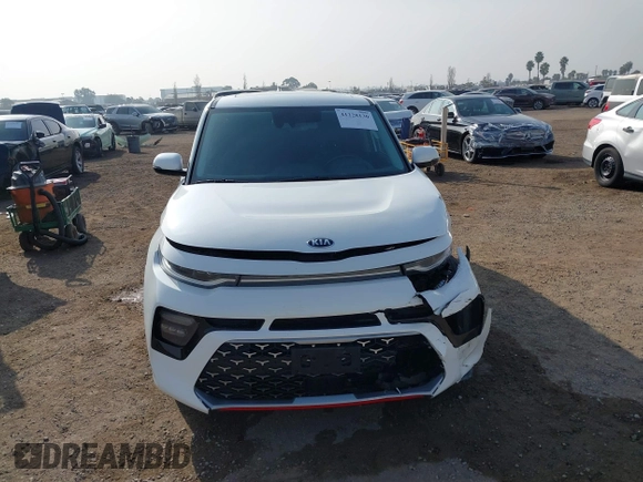 2021 Kia Soul Turbo with VIN KNDJ53AF6M7770551, listed as a IAAI auction lot 41228130 with 44,080 mi miles and . Bid and sale history available at DreamBid. Image 12.