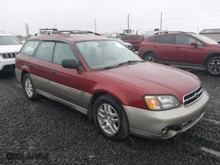 2002 Subaru Legacy Wagon Outback w/All Weather Pkg with VIN 4S3BH675327648612, listed as a IAAI auction lot 40883332 with 197,202 mi miles. Bid and sale history available at carsss.com. Image 1.