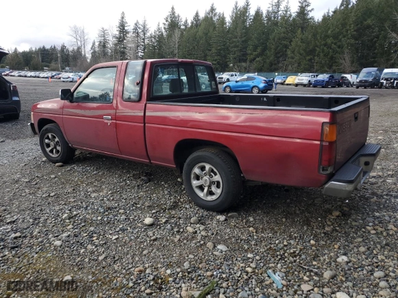 1997 Nissan Trucks 2WD XE with VIN 1N6SD16S1VC381310, listed as a Copart auction lot 46367445 with 186,641 mi miles and Clean Title. Bid and sale history available at carsss.com. Image 2.
