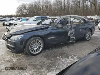 2014 BMW 7 Series ALPINA B7 xDrive with VIN WBAYF8C50ED142076, listed as a Copart auction lot 41521835 with Not Provided miles and Salvage Title. Bid and sale history available at DreamBid. Image 1.