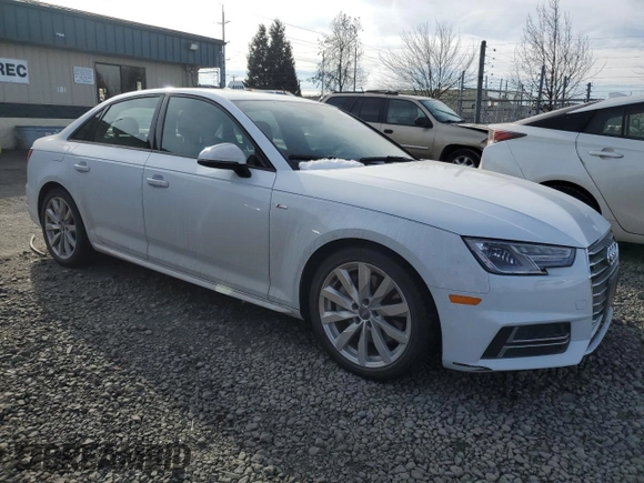 2018 Audi A4 Premium with VIN WAUDNAF48JA022159, listed as a Copart auction lot 44541125 with 78,585 mi miles and Salvage Title. Bid and sale history available at carsss.com. Image 4.