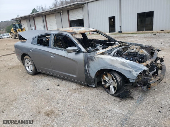2011 Dodge Charger SE with VIN 2B3CL3CG4BH607534, listed as a Copart auction lot 44600405 with 0 mi miles and Salvage Title. Bid and sale history available at carsss.com. Image 4.