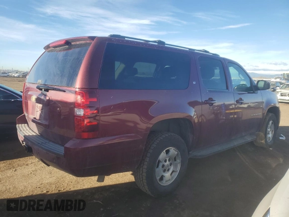 2008 Chevrolet Suburban 2LT z VIN 3GNFK16368G285040, wystawiony jako Copart lot #46346455 z przebiegiem 198 972 mil mil oraz Nie do naprawy • Non repairable. Historia ofert i sprzedaży dostępna na DreamBid. Obrazek 3.