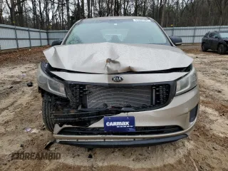 2015 Kia Sedona LX with VIN KNDMB5C16F6020174, listed as a Copart auction lot 45802495 with 103,570 mi miles and Salvage Title. Bid and sale history available at DreamBid. Image 5.