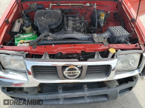 2000 Nissan Frontier XE with VIN 1N6DD26S9YC400995, listed as a Copart auction lot 58244905 with 185,488 mi miles and Salvage title. Bid and sale history available at DreamBid. Image 11.