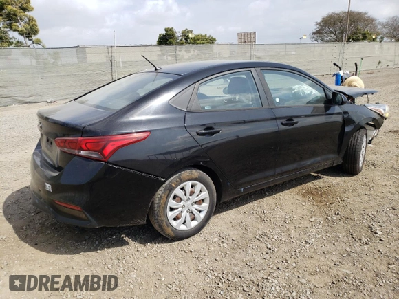 2019 Hyundai Accent SE with VIN 3KPC24A3XKE058523, listed as a Copart auction lot 47848713 with 60,106 mi miles. Bid and sale history available at carsss.com. Image 3.