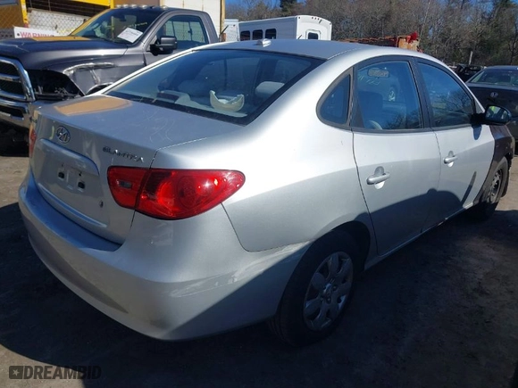 2008 Hyundai Elantra GLS with VIN KMHDU46D08U570622, listed as a IAAI auction lot 41767647 with 187,379 mi miles. Bid and sale history available at carsss.com. Image 4.