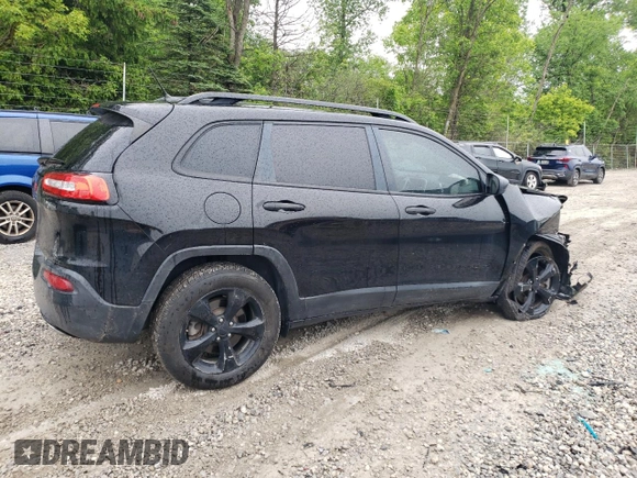 2017 Jeep Cherokee Altitude with VIN 1C4PJMAS8HW632630, listed as a Copart auction lot 59109645 with 67,052 mi miles and Salvage title. Bid and sale history available at DreamBid. Image 3.