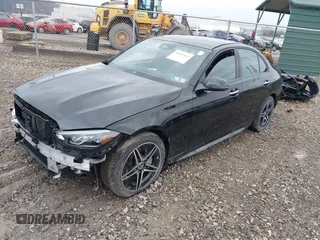 2025 Mercedes-Benz C 300 with VIN W1KAF4HB7SR244183, listed as a IAAI auction lot 41663163 with 1,291 mi miles and . Bid and sale history available at DreamBid. Image 18.