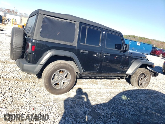 2022 Jeep Wrangler Unlimited High Tide with VIN 1C4HJXDG1NW134486, listed as a Copart auction lot 84936294 with 61,282 mi miles and Salvage Title. Bid and sale history available at DreamBid. Image 3.