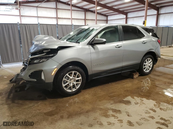 2024 Chevrolet Equinox LT with VIN 3GNAXTEG0RL243063, listed as a Copart auction lot 67084014 with 4,895 mi miles and Clean Title. Bid and sale history available at carsss.com. Image 1.