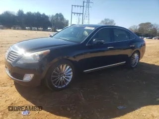 2015 Hyundai Equus Ultimate z VIN KMHGH4JH3FU095640, wystawiony jako Copart lot #87435804 z przebiegiem 127 094 mil mil oraz Tytuł czysty. Historia ofert i sprzedaży dostępna na DreamBid. Obrazek 1.