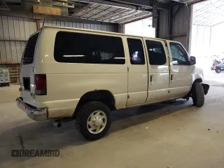2008 Ford Econoline Passenger XL with VIN 1FBNE31L78DA50484, listed as a Copart auction lot 69711734 with Not Provided miles and Salvage Title. Bid and sale history available at carsss.com. Image 3.