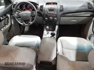 2013 Kia Sorento LX with VIN 5XYKTCA65DG333203, listed as a Copart auction lot 75594824 with 201,955 mi miles and Salvage Title. Bid and sale history available at carsss.com. Image 8.