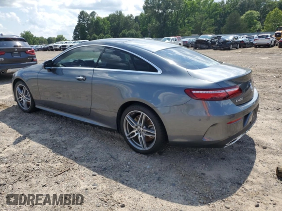 2018 Mercedes-Benz E 400 with VIN WDD1J6GB4JF008005, listed as a Copart auction lot 60060775 with Not provided miles and Salvage title. Bid and sale history available at DreamBid. Image 2.