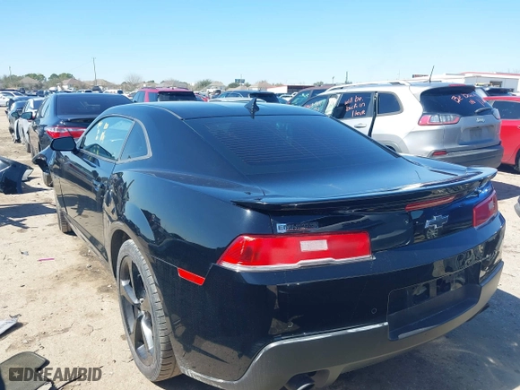 2015 Chevrolet Camaro SS with VIN 2G1FK1EJ3F9228884, listed as a IAAI auction lot 41647808 with 91,544 mi miles. Bid and sale history available at carsss.com. Image 3.