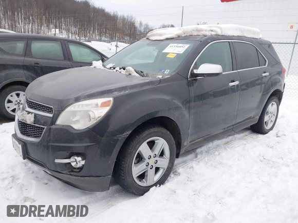 2014 Chevrolet Equinox LTZ with VIN 2GNFLHE39E6350753, listed as a IAAI auction lot 41356892 with 128,410 mi miles. Bid and sale history available at carsss.com. Image 17.