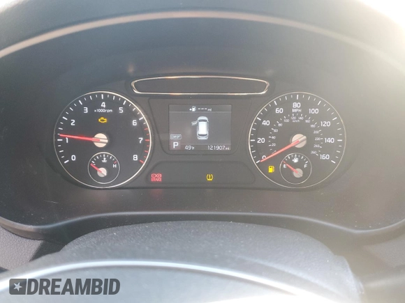 2019 Kia Sorento LX with VIN 5XYPGDA31KG560228, listed as a Copart auction lot 82094264 with 121,907 mi miles and Salvage Title. Bid and sale history available at DreamBid. Image 9.