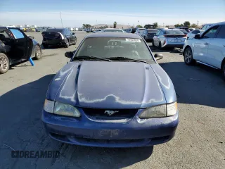 1996 Ford Mustang with VIN 1FALP404XTF190707, listed as a Copart auction lot 79583054 with 197,695 mi miles and Salvage Title. Bid and sale history available at carsss.com. Image 5.
