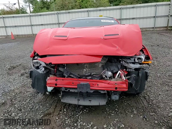 2020 Ford Mustang GT с VIN 1FA6P8CF0L5142575, выставлен на аукционе Copart как лот 61453795 с пробегом 67 536 миль миль и Списание • Salvage title. История ставок и продаж доступна на DreamBid. Изображение 14.