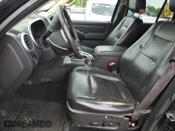 2006 Mercury Mountaineer Luxury with VIN 4M2EU47E66ZJ01562, listed as a Copart auction lot 56378275 with 199,474 mi miles and Salvage title. Bid and sale history available at DreamBid. Image 7.