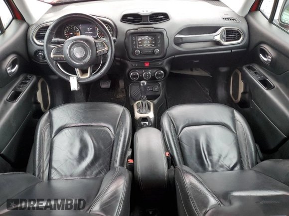 2017 Jeep Renegade Limited с VIN ZACCJADB9HPE39831, выставлен на аукционе Copart как лот 56572495 с пробегом 71 416 миль миль и Списание • Salvage title. История ставок и продаж доступна на DreamBid. Изображение 8.