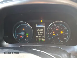 2018 Toyota RAV4 Hybrid SE with VIN JTMJJREV5JD210274, listed as a Copart auction lot 52450645 with 108,249 mi miles and Salvage title. Bid and sale history available at DreamBid. Image 9.
