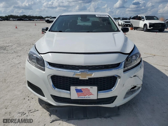 2015 Chevrolet Malibu LS with VIN 1G11A5SL6FF270063, listed as a Copart auction lot 42962975 with 122,872 mi miles and Clean Title. Bid and sale history available at carsss.com. Image 5.