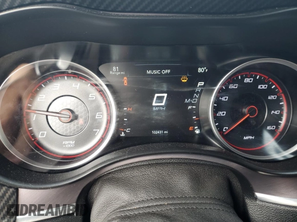 2019 Dodge Charger R/T with VIN 2C3CDXCT4KH526280, listed as a Copart auction lot 51563785 with 102,431 mi miles and Salvage Title. Bid and sale history available at DreamBid. Image 9.