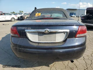 2002 Chrysler Sebring LXi with VIN 1C3EL55R32N261358, listed as a Copart auction lot 67070124 with 0 mi miles and Salvage Title. Bid and sale history available at carsss.com. Image 6.