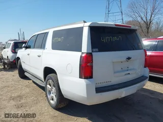 2016 Chevrolet Suburban LT with VIN 1GNSKHKC9GR410334, listed as a IAAI auction lot 41770867 with 168,257 mi miles. Bid and sale history available at carsss.com. Image 3.