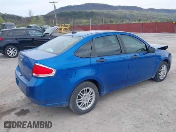 2010 Ford Focus SE with VIN 1FAHP3FNXAW265788, listed as a IAAI auction lot 42053567 with 161,345 mi miles. Bid and sale history available at carsss.com. Image 4.