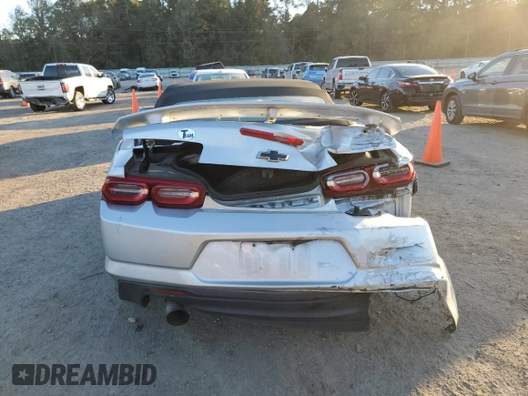 2019 Chevrolet Camaro 1LT with VIN 1G1FB3DX8K0126471, listed as a Copart auction lot 82988744 with 89,108 mi miles and Salvage Title. Bid and sale history available at carsss.com. Image 6.