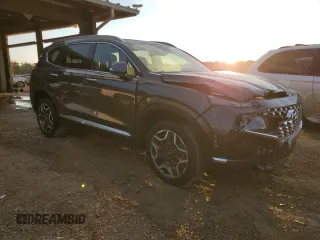 2023 Hyundai Santa Fe Hybrid SEL Premium with VIN 5NMS3DA12PH015964, listed as a Copart auction lot 78754604 with 6,633 mi miles and Salvage Title. Bid and sale history available at carsss.com. Image 4.