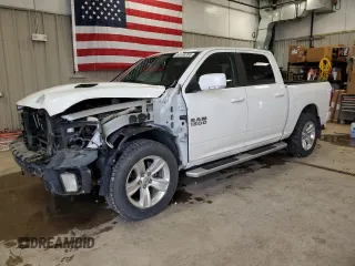 2017 Ram 1500 Night z VIN 1C6RR7MT5HS551641, wystawiony jako Copart lot #55158395 z przebiegiem 148 908 mil mil oraz Szkoda całkowita • Salvage title. Historia ofert i sprzedaży dostępna na DreamBid. Obrazek 1.