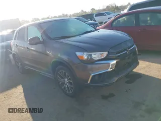 2018 Mitsubishi Outlander Sport ES 2.0 with VIN JA4AP3AU4JZ026837, listed as a IAAI auction lot 41767772 with 107,555 mi miles. Bid and sale history available at carsss.com. Image 1.