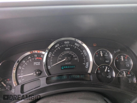 2005 Cadillac Escalade with VIN 1GYEK63N75R191326, listed as a Copart auction lot 52216355 with 177,330 mi miles and Salvage title. Bid and sale history available at DreamBid. Image 9.