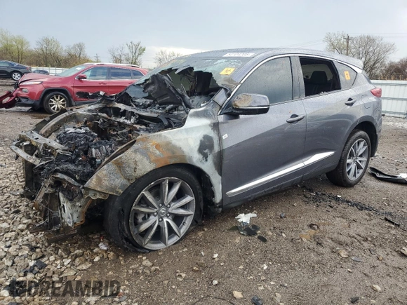2020 Acura RDX Technology with VIN 5J8TC2H59LL012667, listed as a Copart auction lot 54104205 with Not provided miles and Salvage title. Bid and sale history available at DreamBid. Image 1.