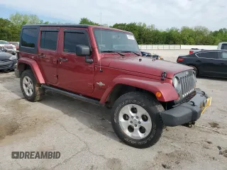 2013 Jeep Wrangler Unlimited Freedom z VIN 1C4BJWDG7DL582764, wystawiony jako Copart lot #54133275 z przebiegiem 183 507 mil mil oraz Szkoda całkowita • Salvage title. Historia ofert i sprzedaży dostępna na DreamBid. Obrazek 4.
