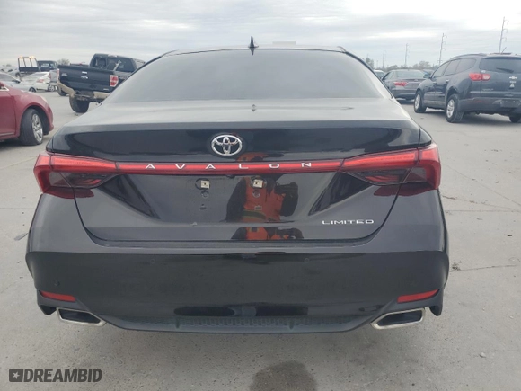 2020 Toyota Avalon Limited with VIN 4T1DZ1FBXLU044537, listed as a Copart auction lot 45653295 with 58,267 mi miles and Salvage Title. Bid and sale history available at carsss.com. Image 6.
