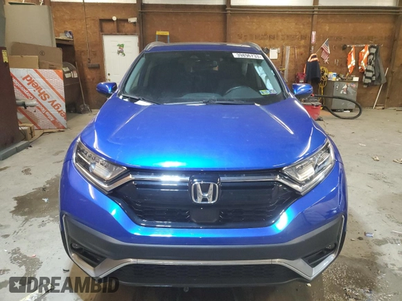 2020 Honda CR-V Touring with VIN 7FARW2H9XLE007939, listed as a Copart auction lot 39896733 with 22,465 mi miles. Bid and sale history available at carsss.com. Image 5.